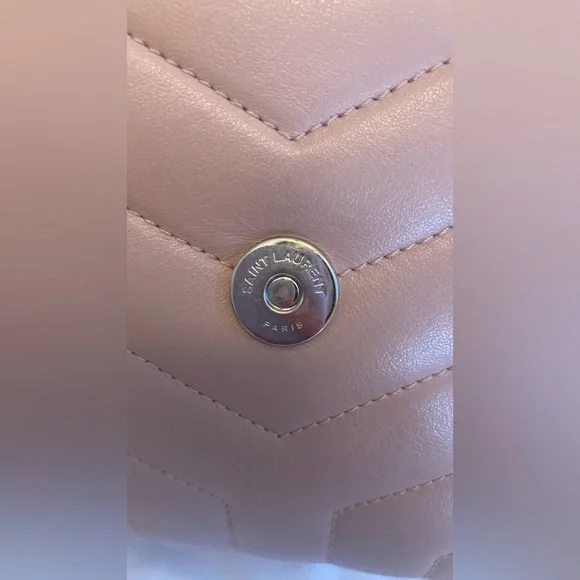 Saint Laurent LouLou small pink - Picture 14 of 16